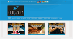 Desktop Screenshot of hideawayspaandsalon.com